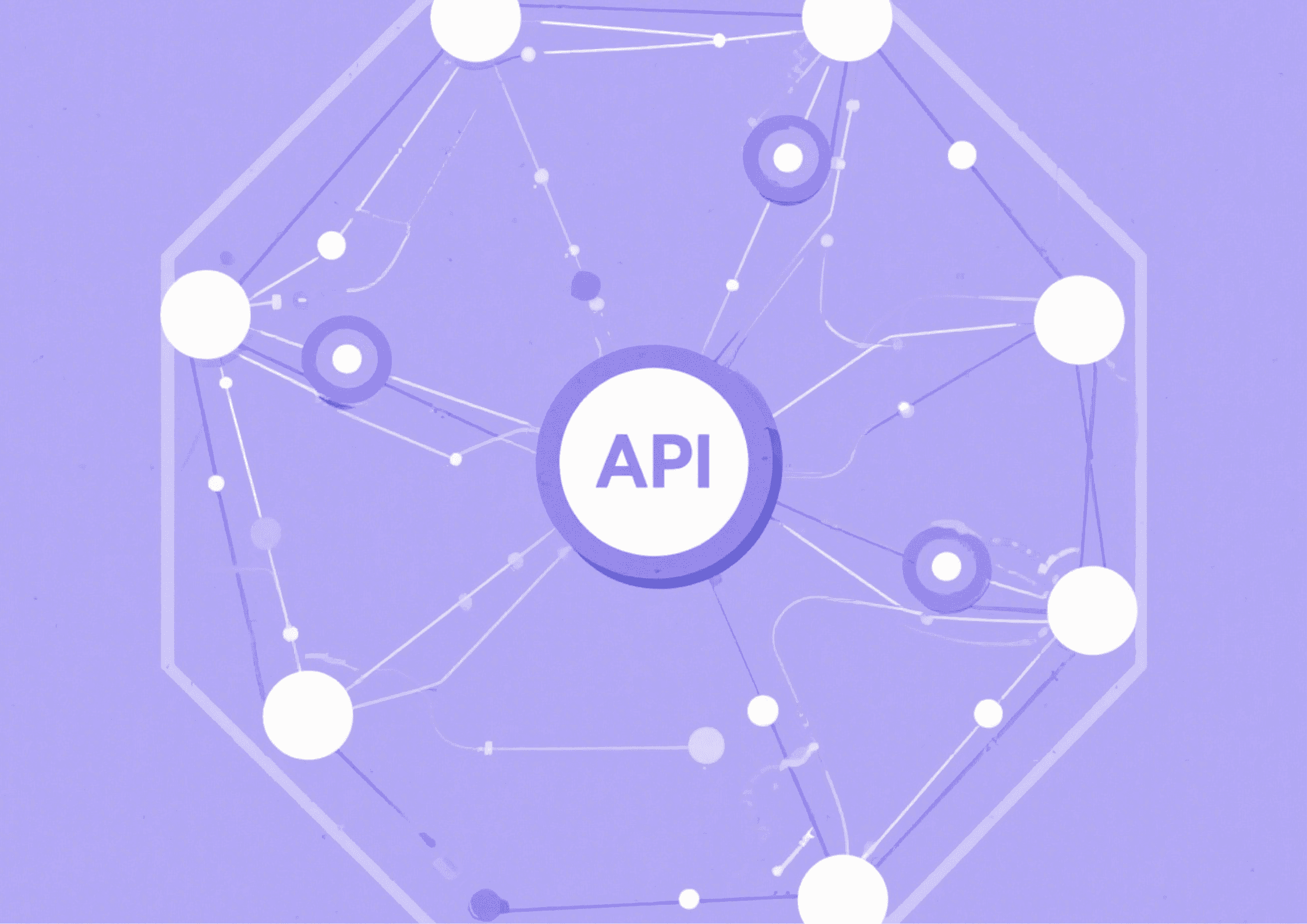 Purple "API" text. 