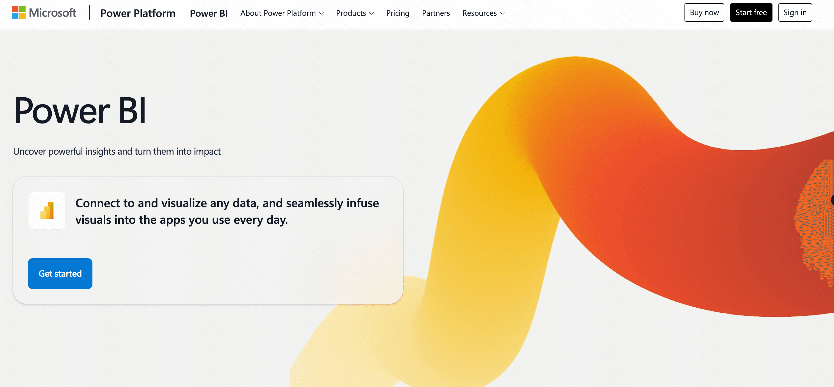 Microsoft Power BI dashboard with Copilot AI for KPI tracking