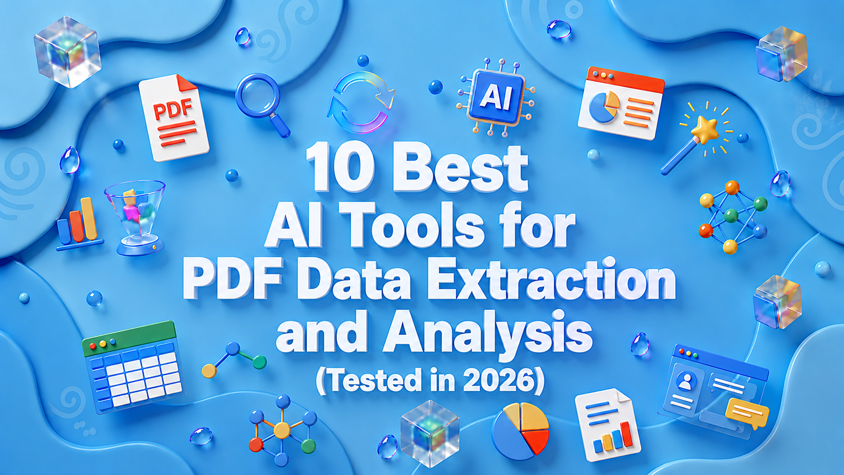 PDF 데이터 추출 및 분석을 위한 최고의 AI 도구 10선 (2026년 테스트 완료)