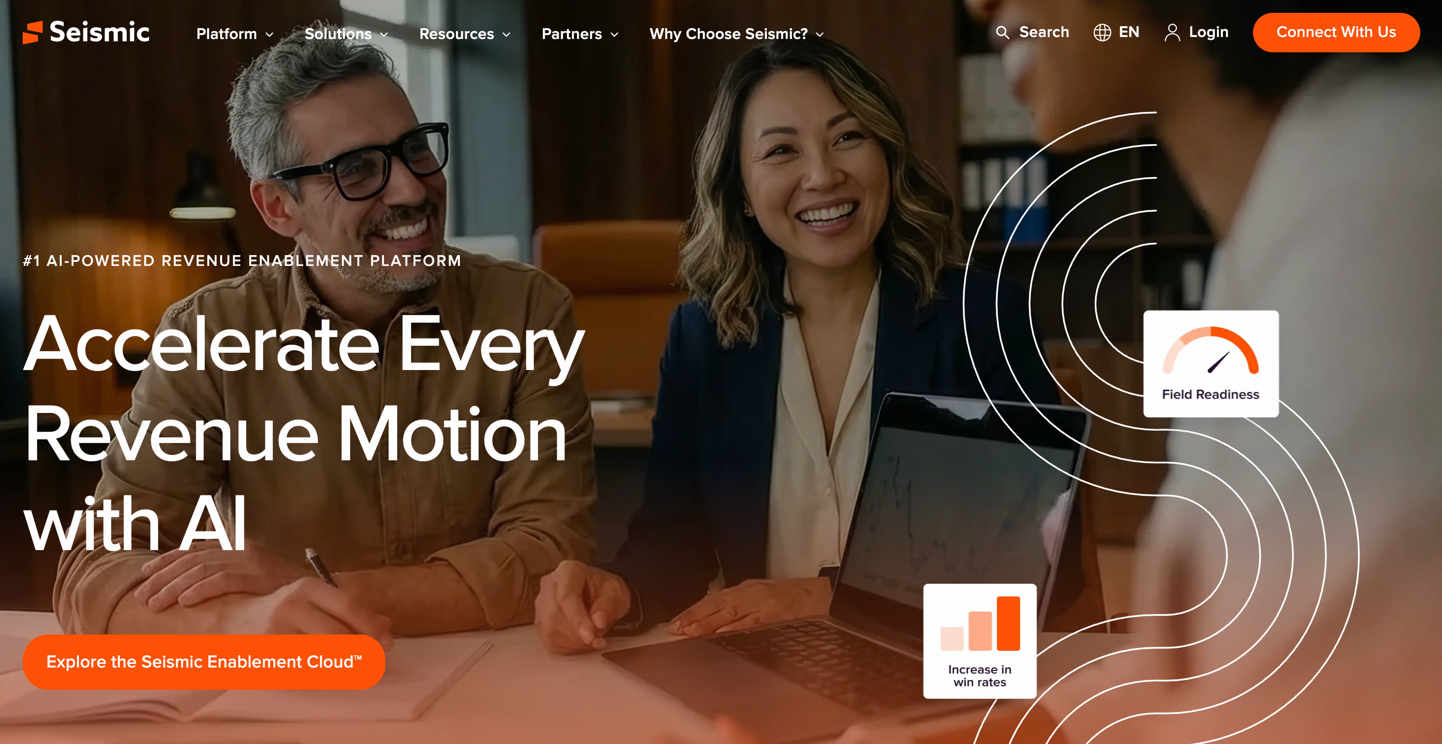 Seismic AI sales enablement and buyer engagement analytics