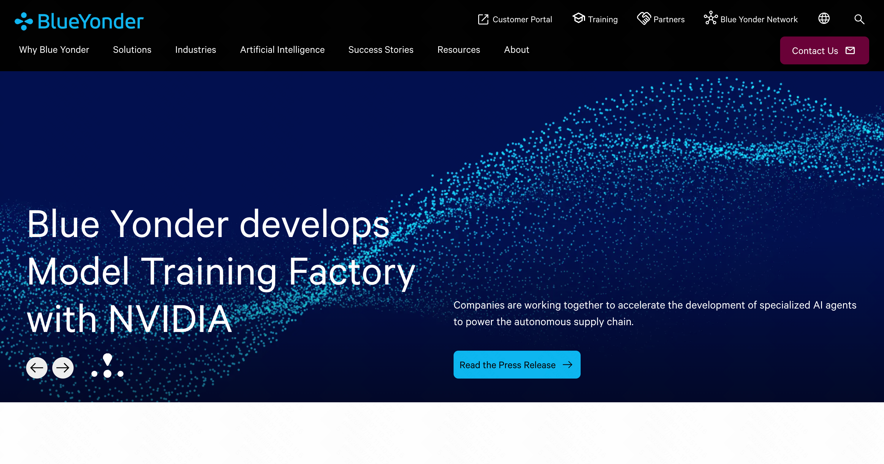 Blue Yonder AI supply chain and demand planning