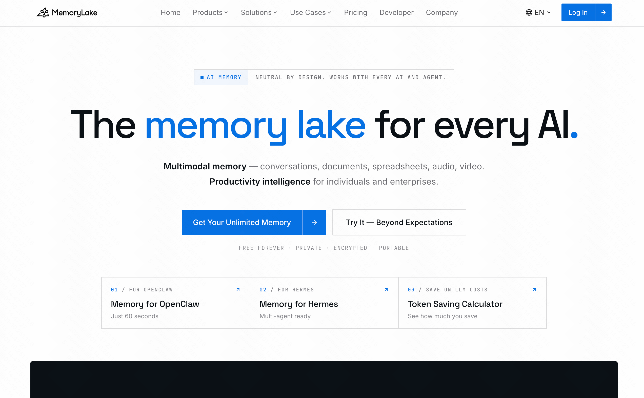 MemoryLake AI long-term memory platform for LLMs