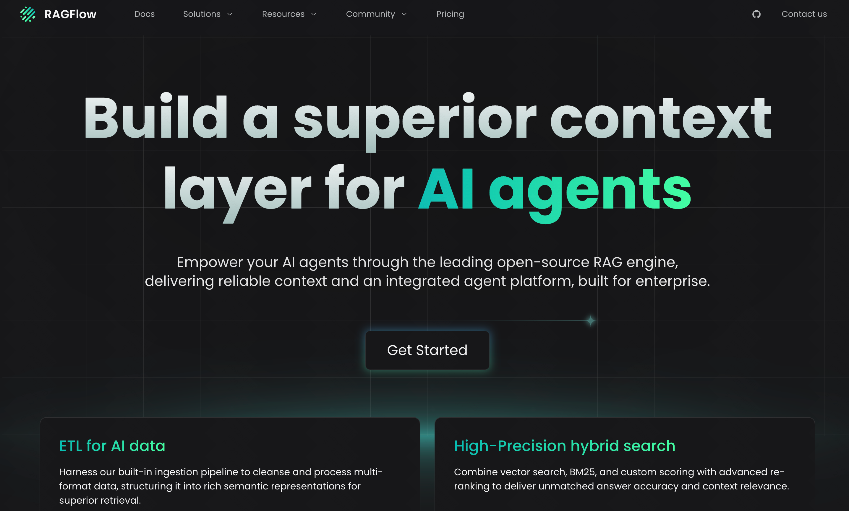 RAGFlow retrieval-augmented generation engine