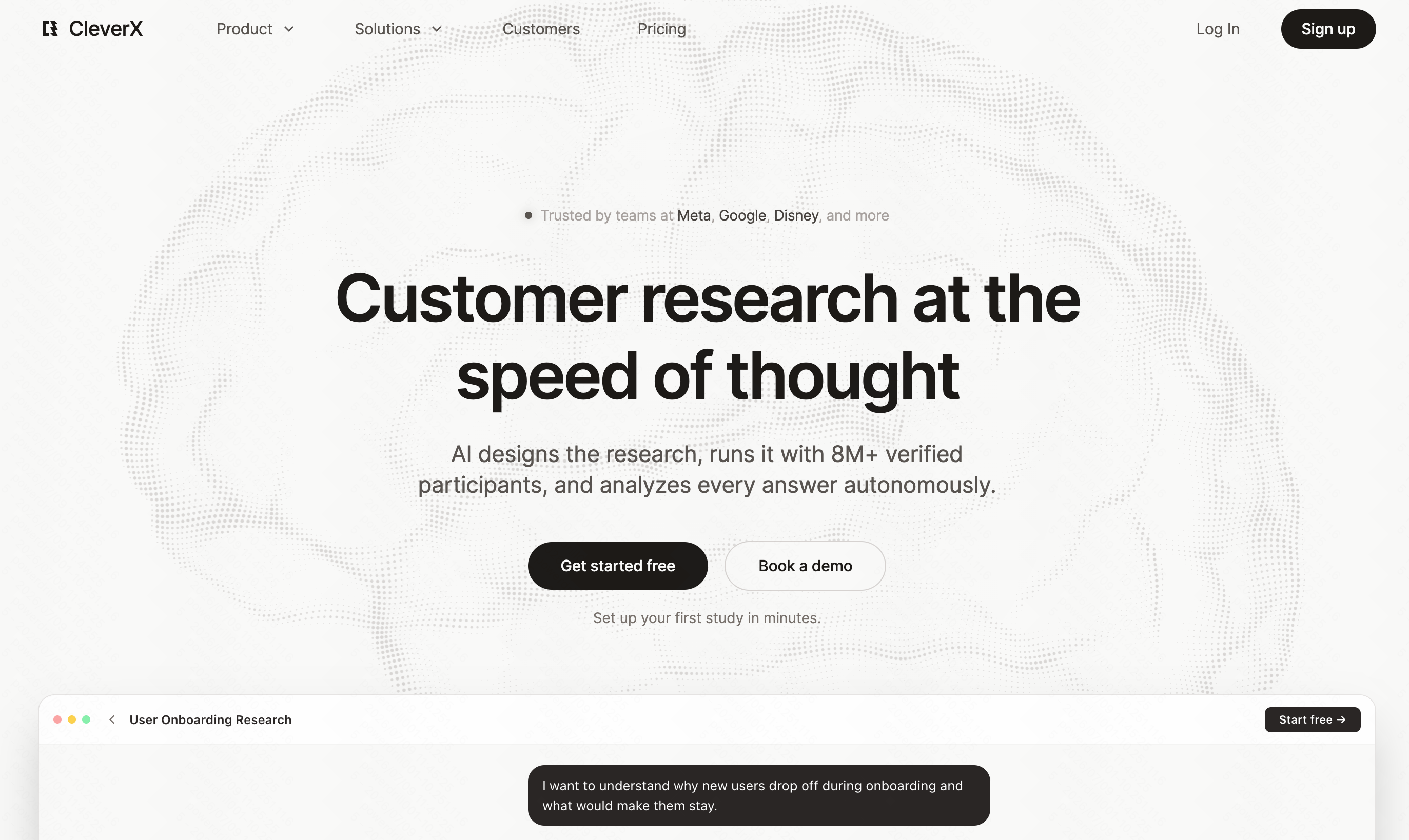 CleverX expert research platform for product insights