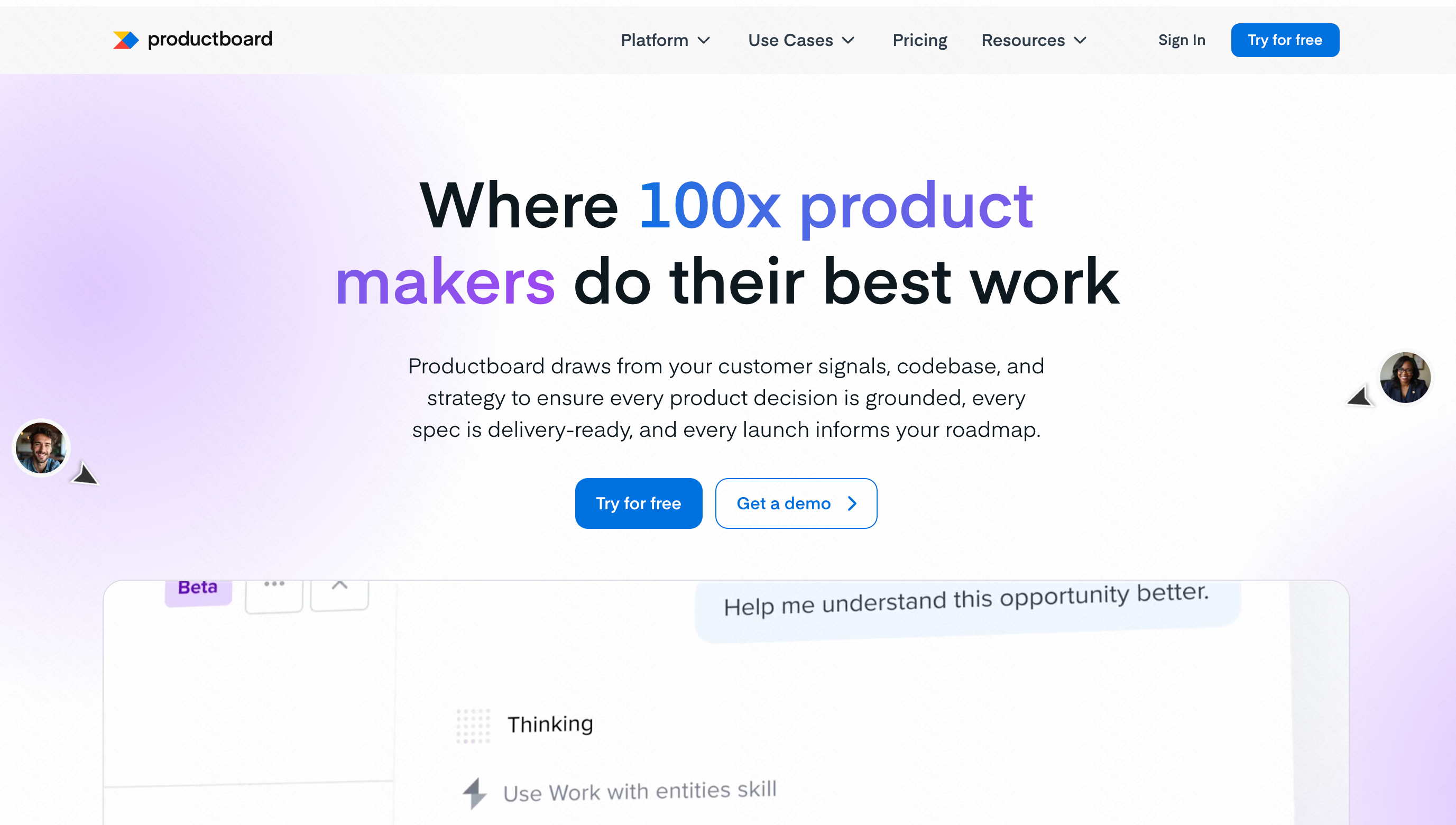 Productboard AI product management and prioritization