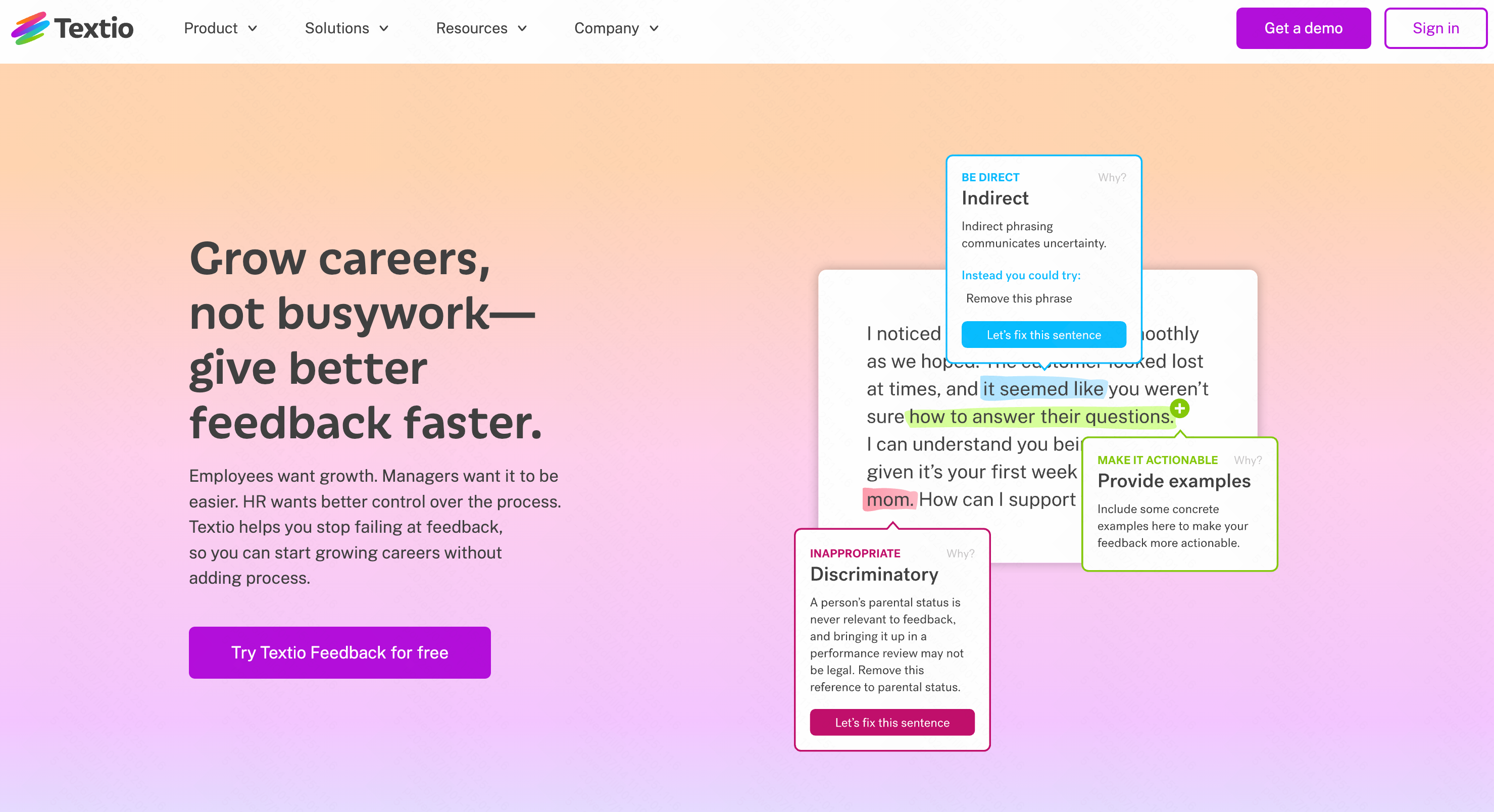 Textio augmented writing for job posts
