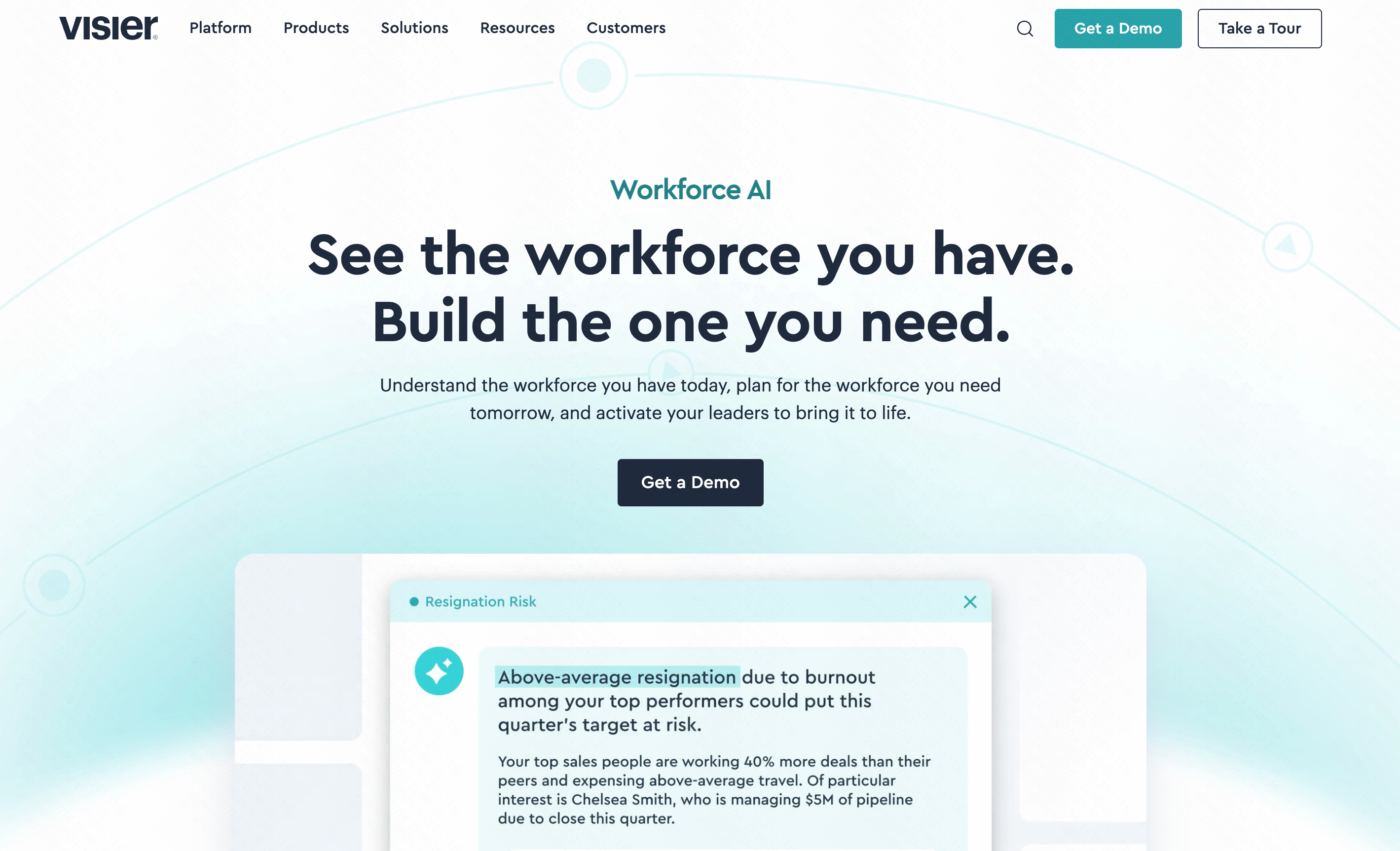 Visier people analytics platform