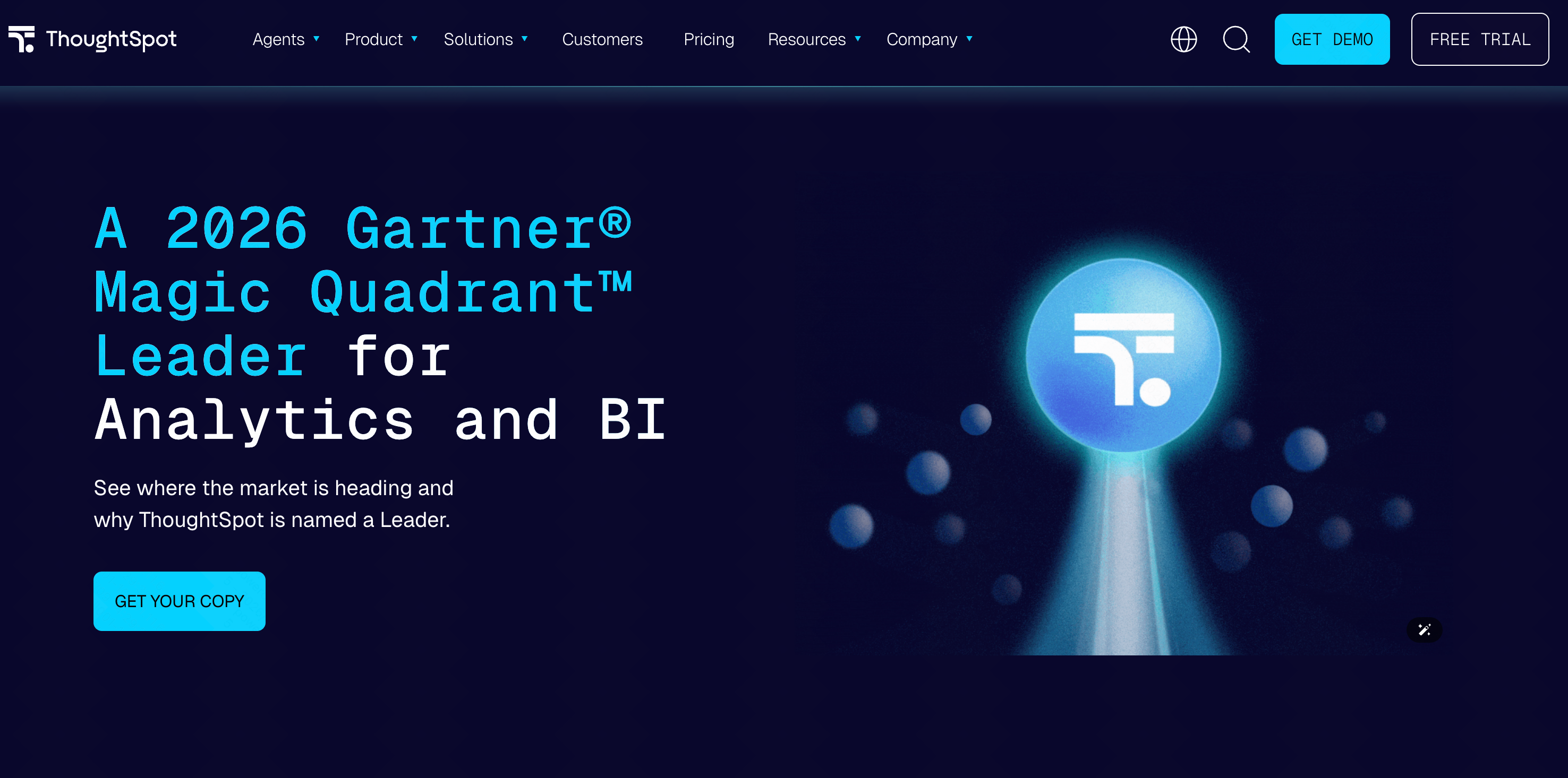 ThoughtSpot search-driven analytics
