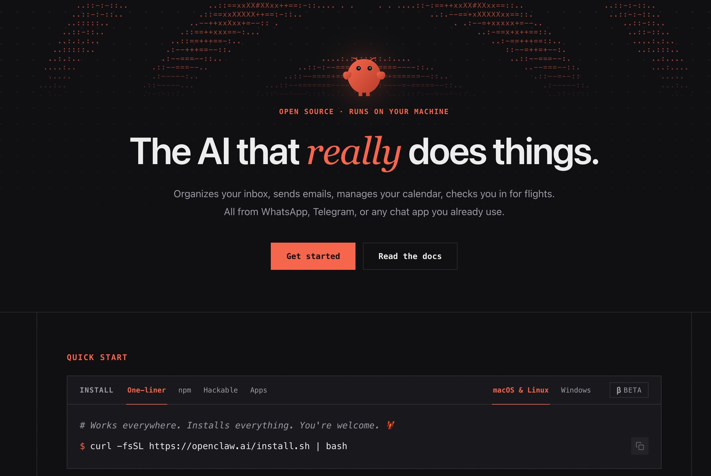 OpenClaw open-source computer-use AI agent framework
