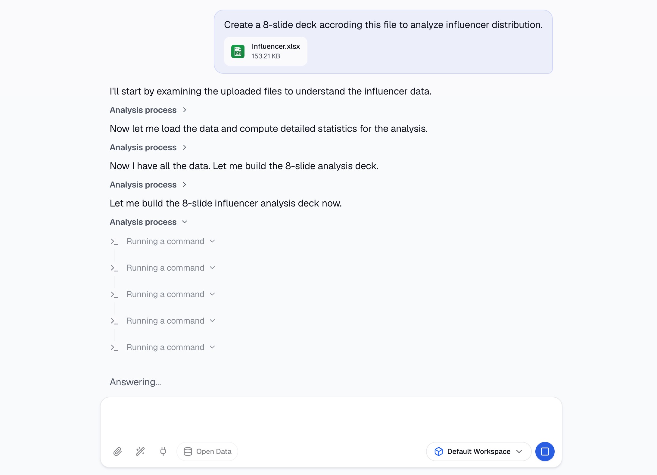 Step 2 let Powerdrill Bloom auto-clean and explore your data