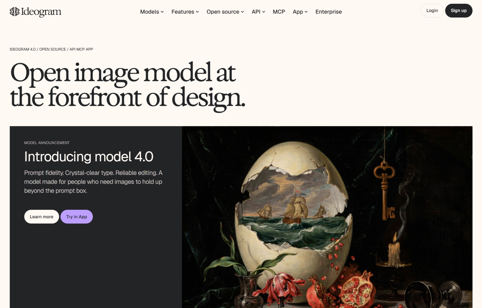 Ideogram creating custom graphics and marketing visuals from text