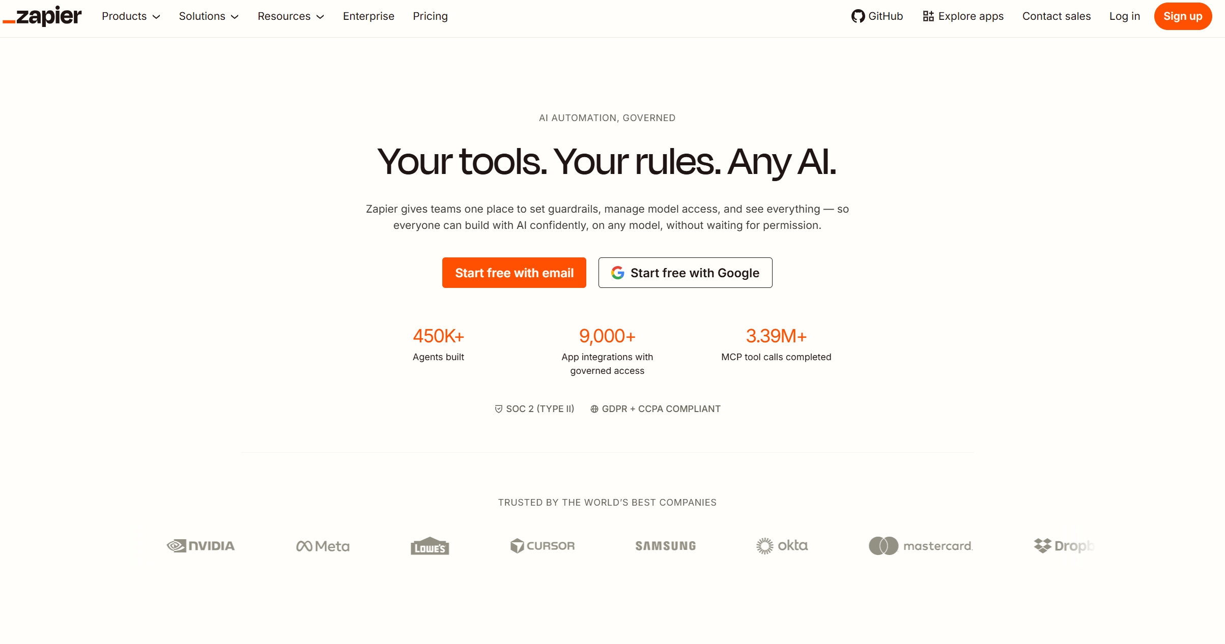 Zapier AI connecting apps and automating multi-step tasks