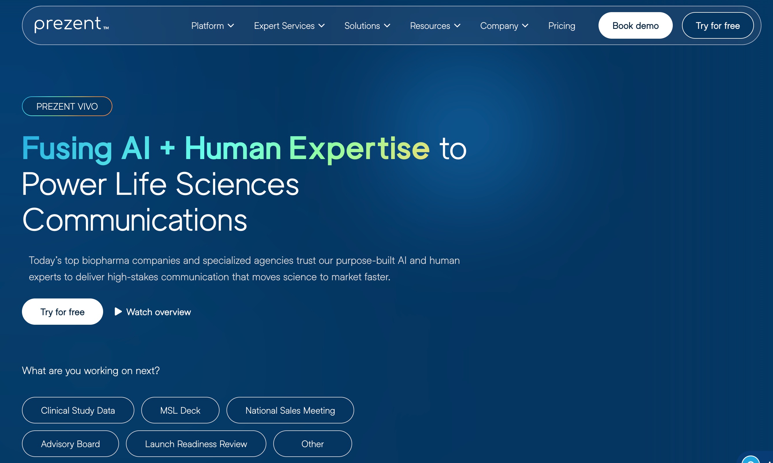Prezent AI enterprise presentation platform with brand governance