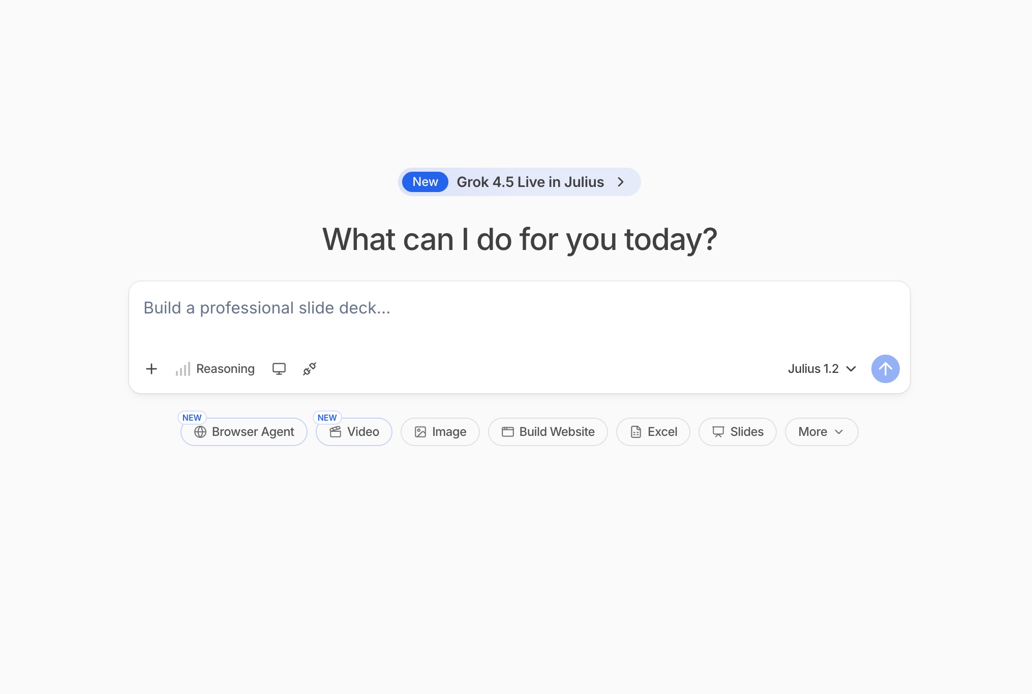 Julius AI, an AI data agent for ad-hoc spreadsheet and CSV analysis