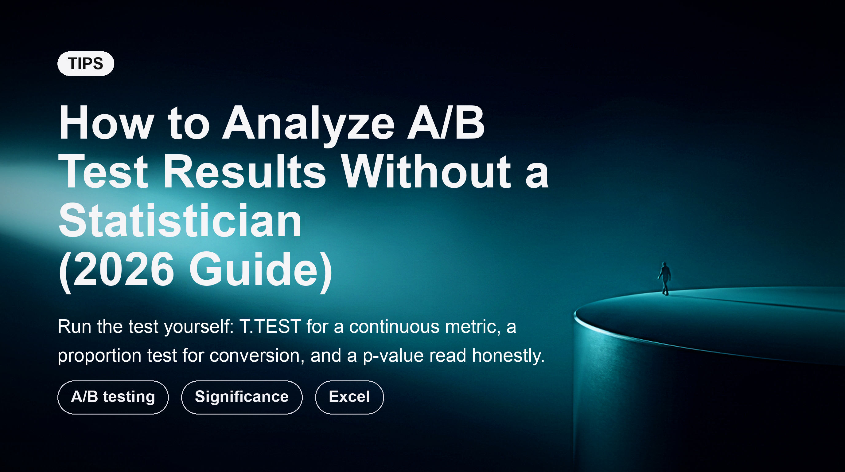 How to Analyze A/B Test Results Without a Statistician (2026 Guide)