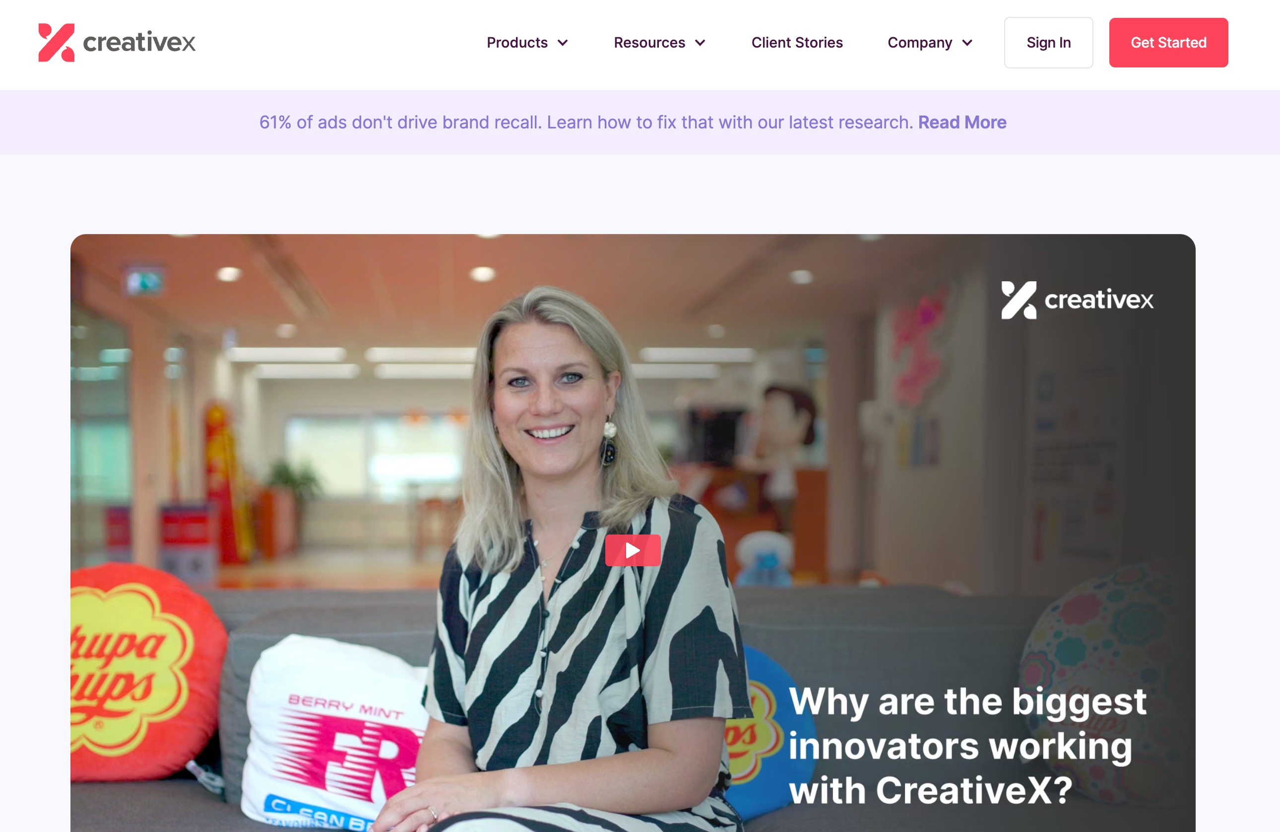 CreativeX, enterprise creative quality scoring across global ad campaigns