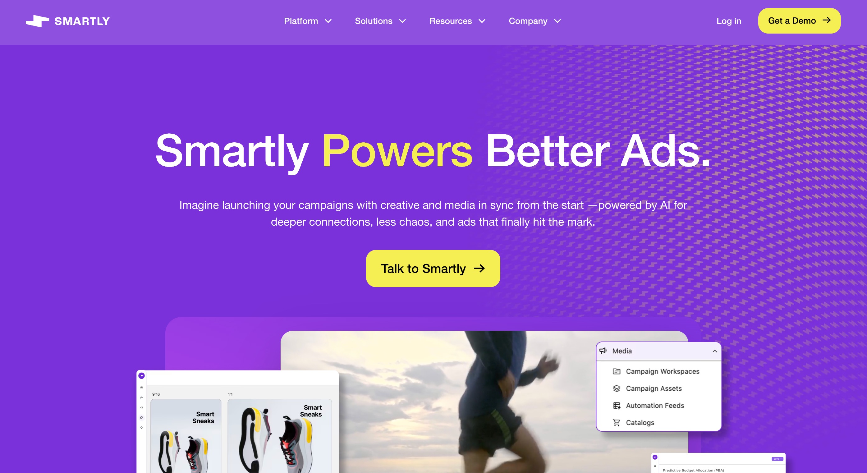 Smartly AI, creative automation and multi-platform social campaign scaling