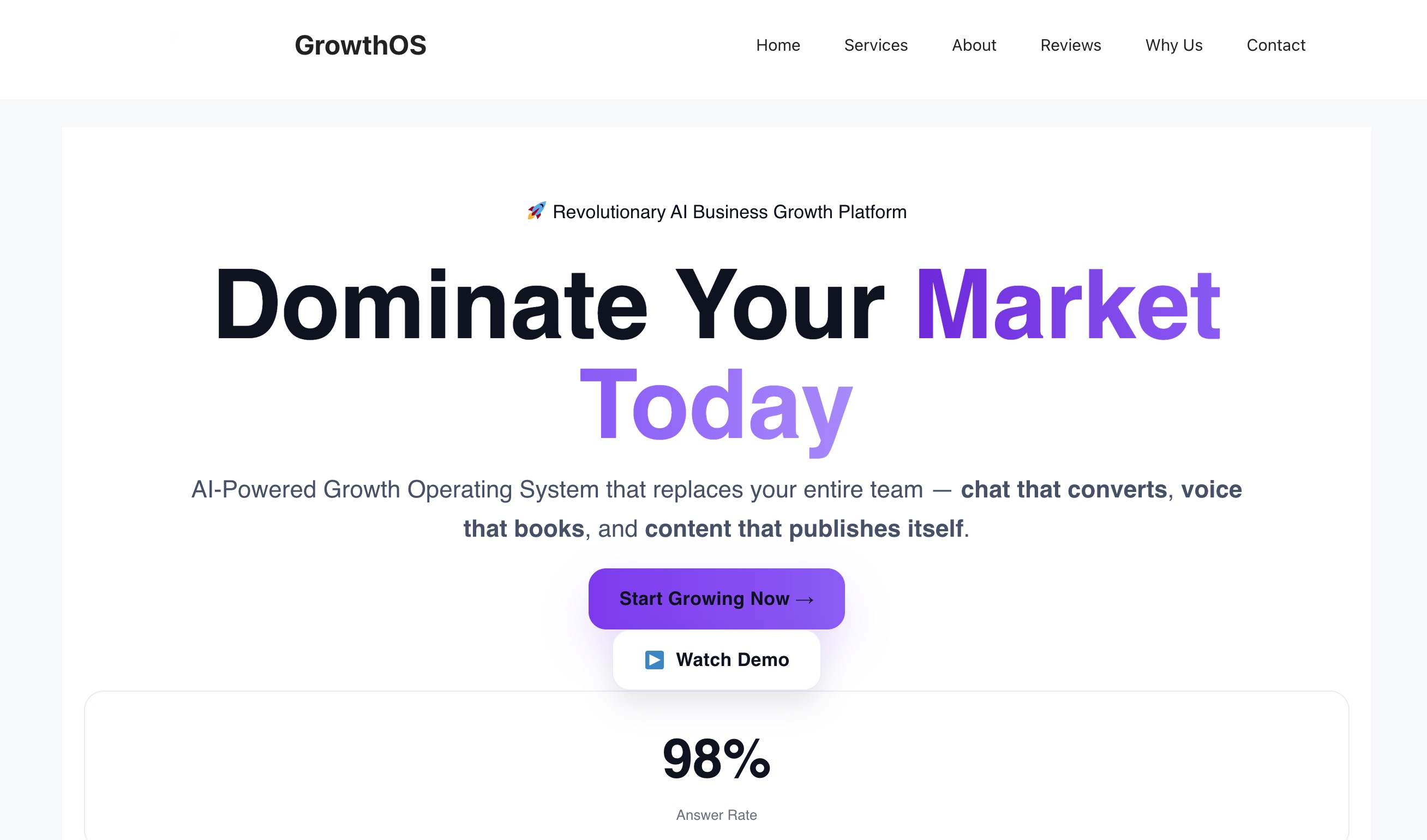 GrowthOS, a unified growth analytics workspace for marketing teams