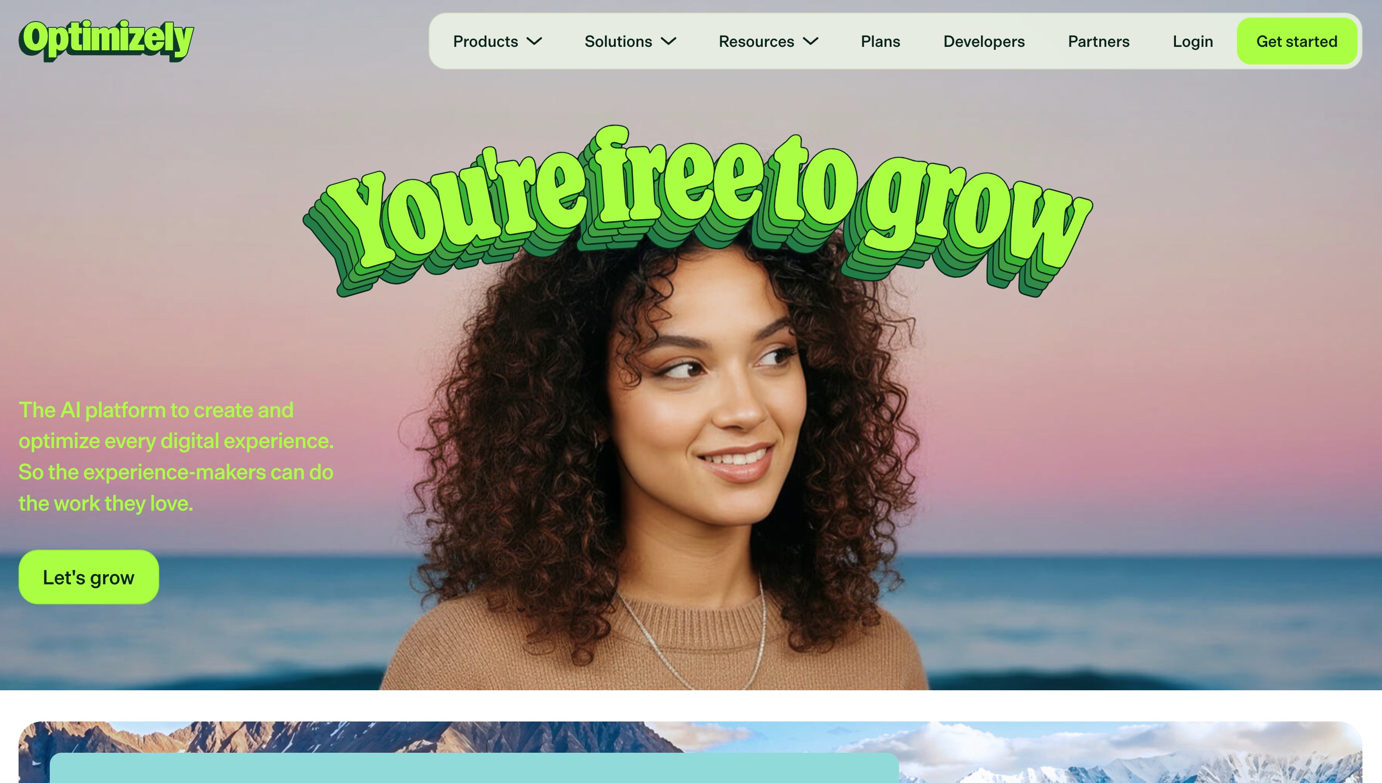 Optimizely, experimentation and A/B testing with statistical analysis