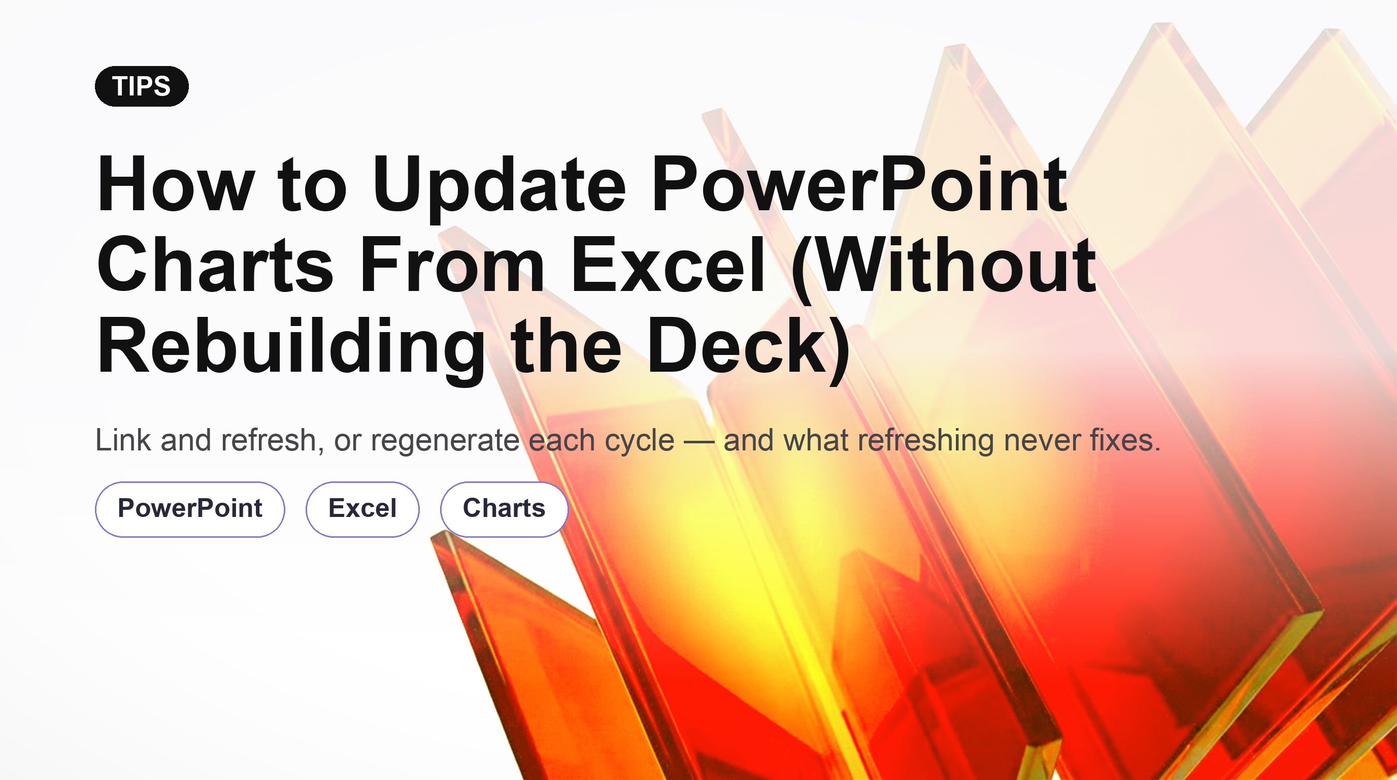Cách cập nhật biểu đồ PowerPoint từ Excel (Không cần tạo lại slide)