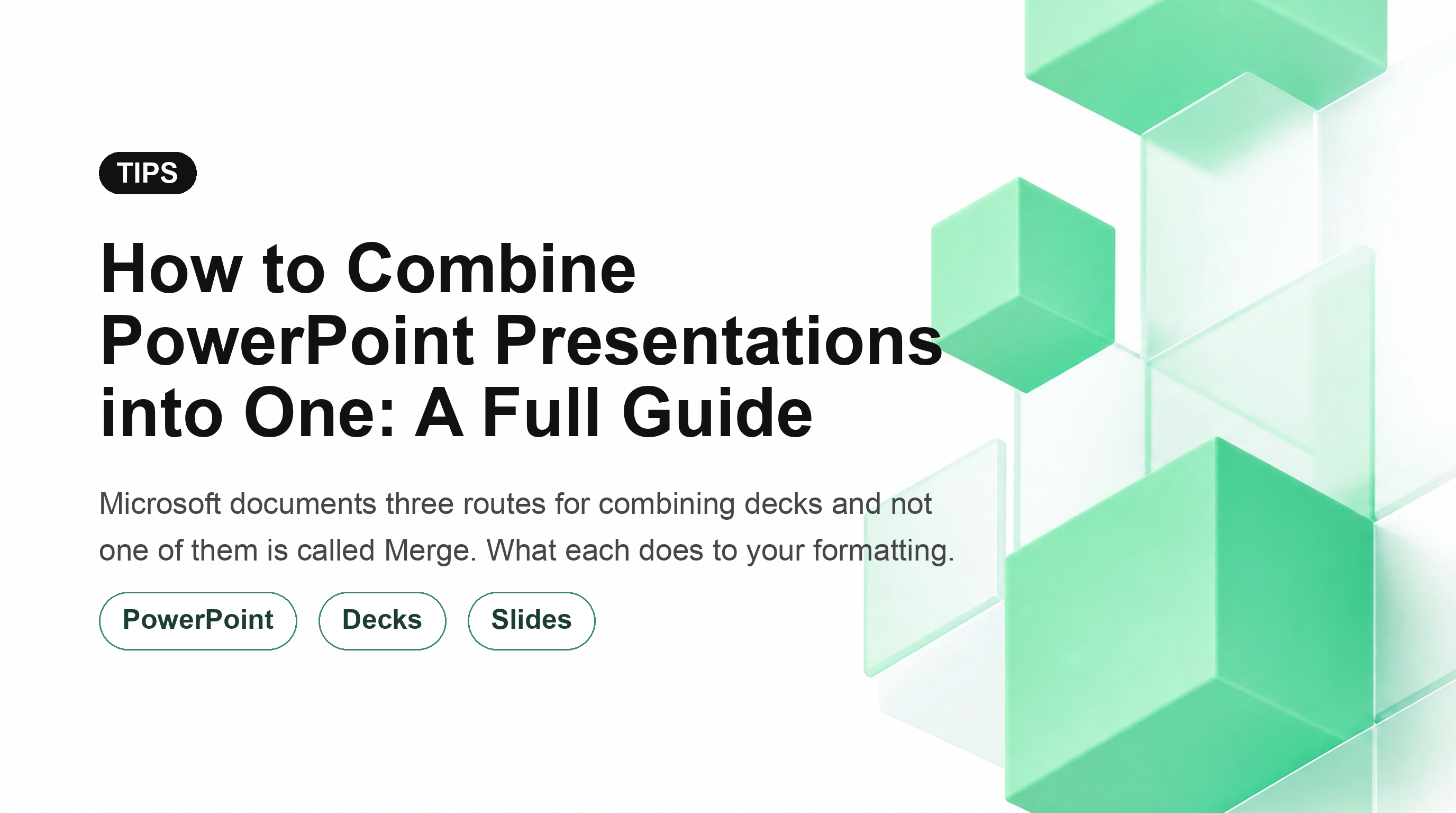 How to Combine PowerPoint Presentations into One: A Full Guide