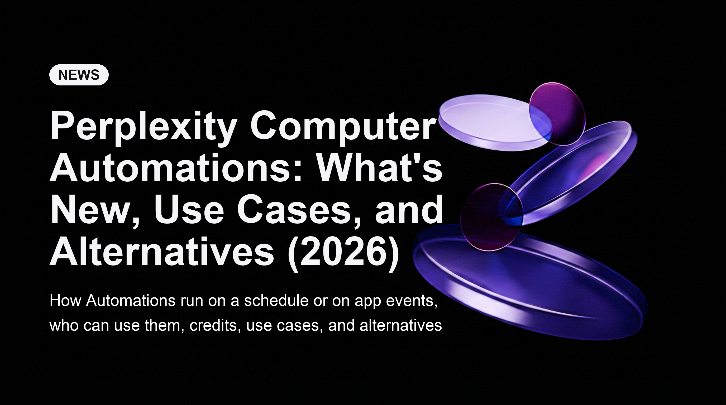 Perplexity Computer Automations:新功能、使用案例与替代方案 (2026)