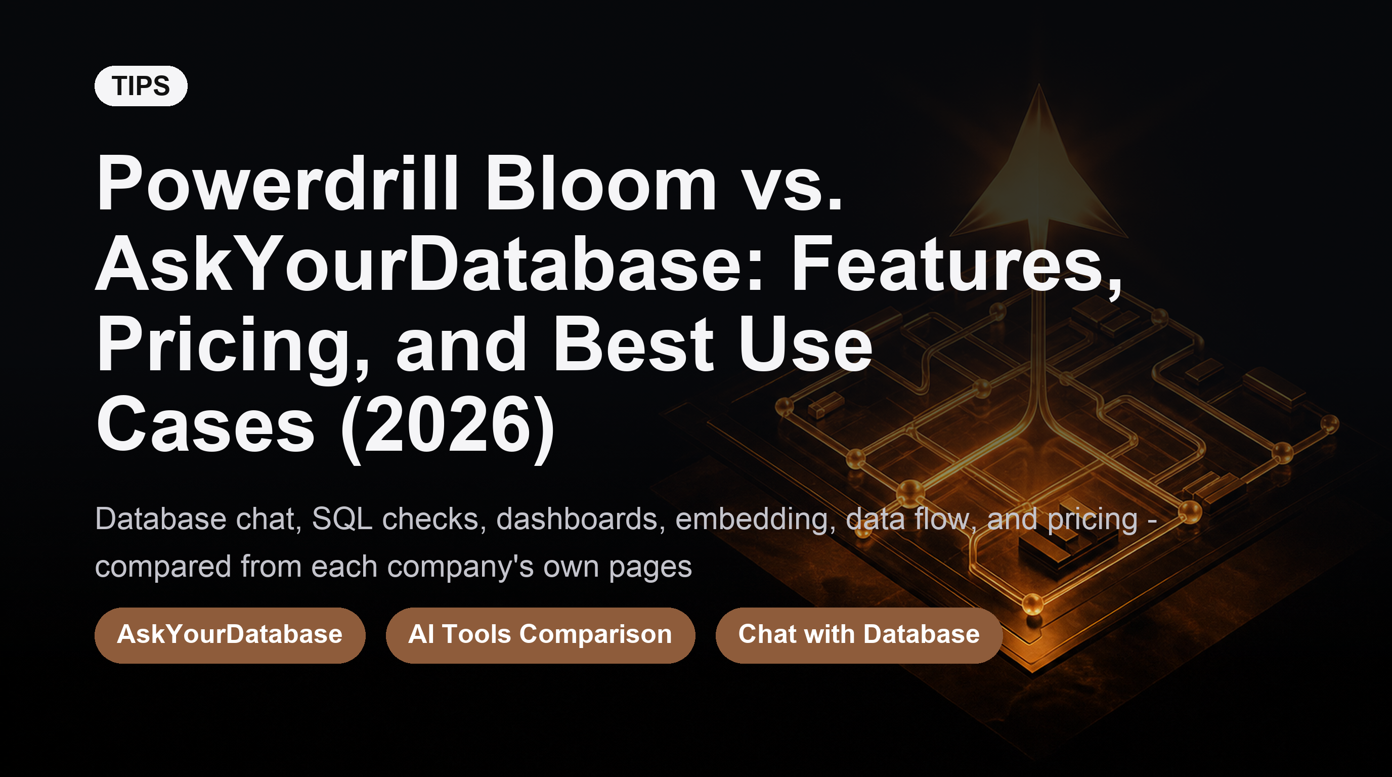 Powerdrill Bloom против AskYourDatabase: функции, цены и лучшие сценарии использования (2026)