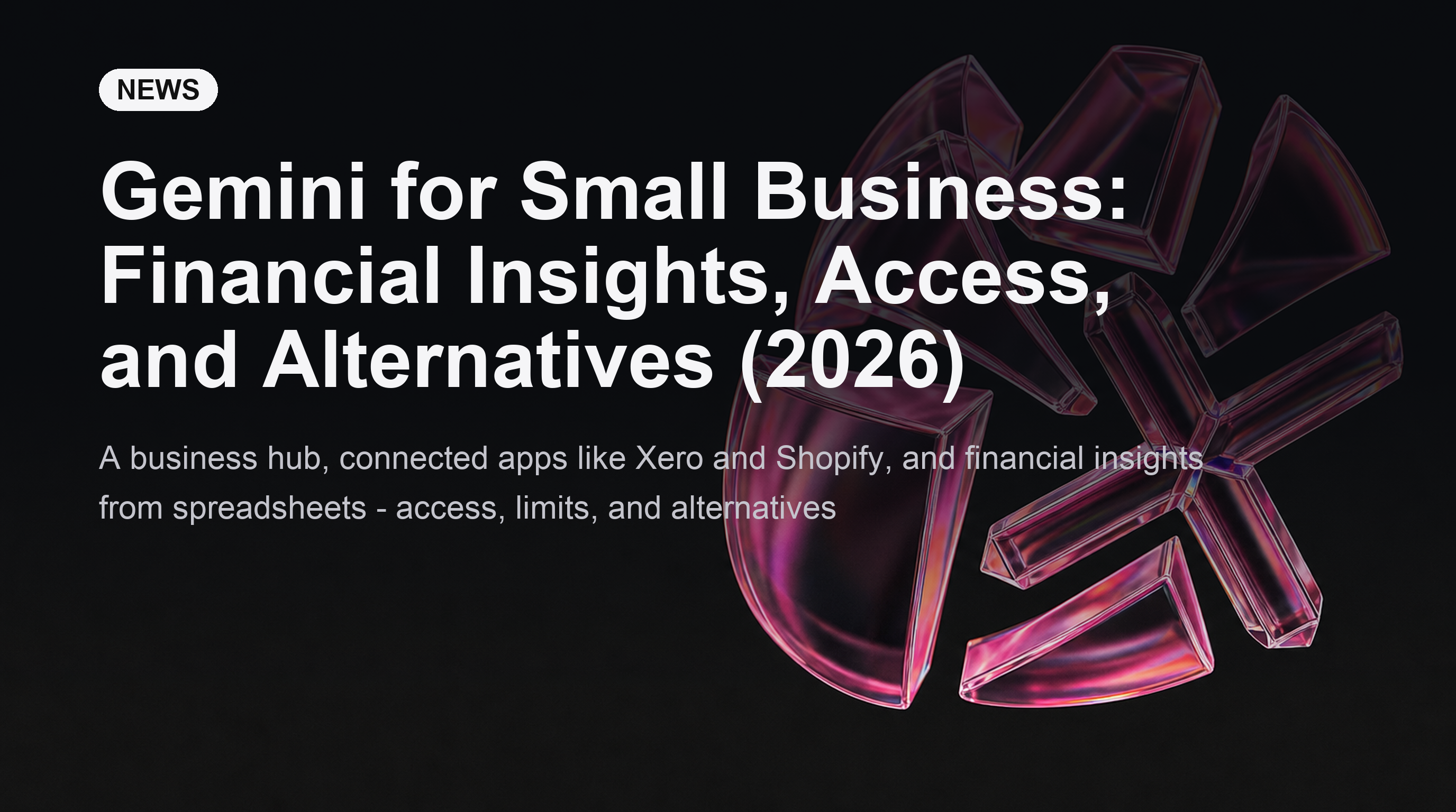 Gemini per le piccole imprese: approfondimenti finanziari, accesso e alternative (2026)