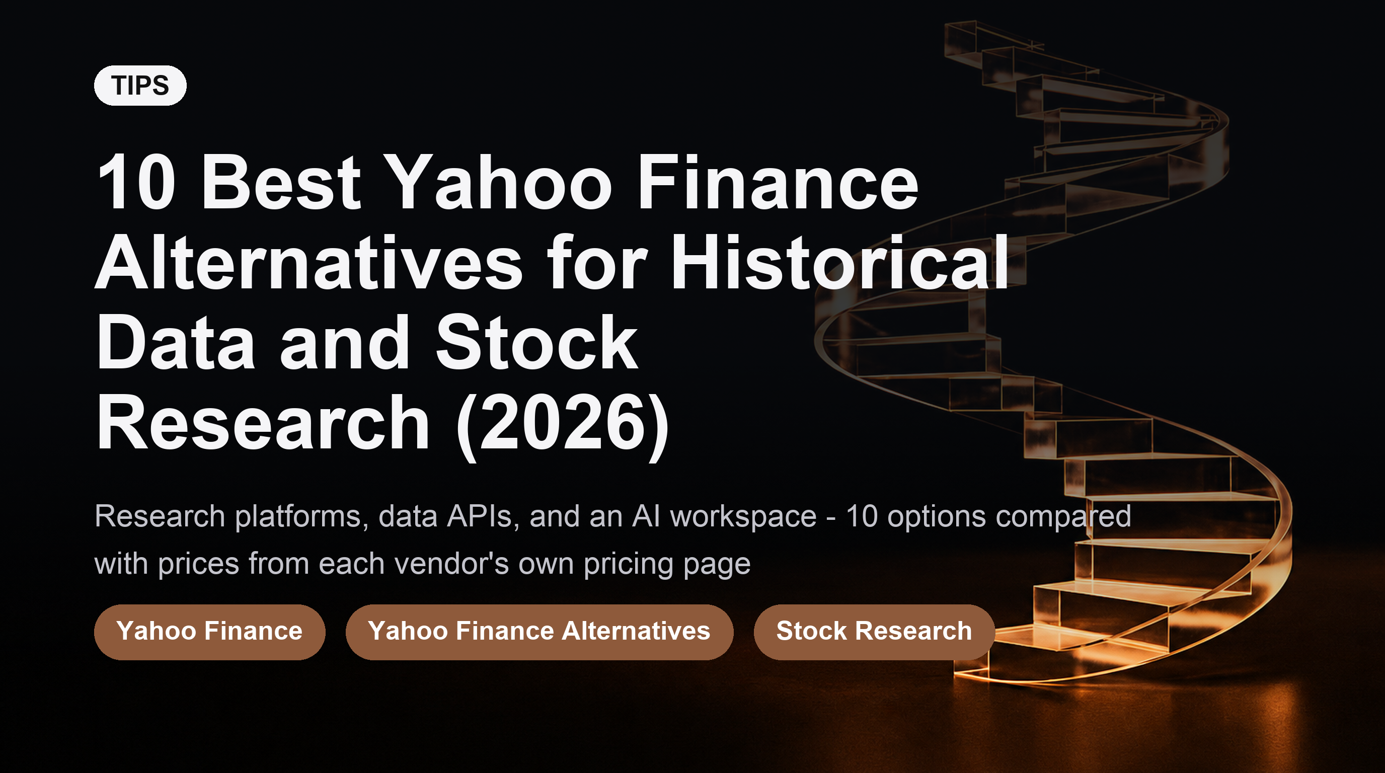10 beste Yahoo Finance-alternatieven voor historische data en aandelenonderzoek (2026)