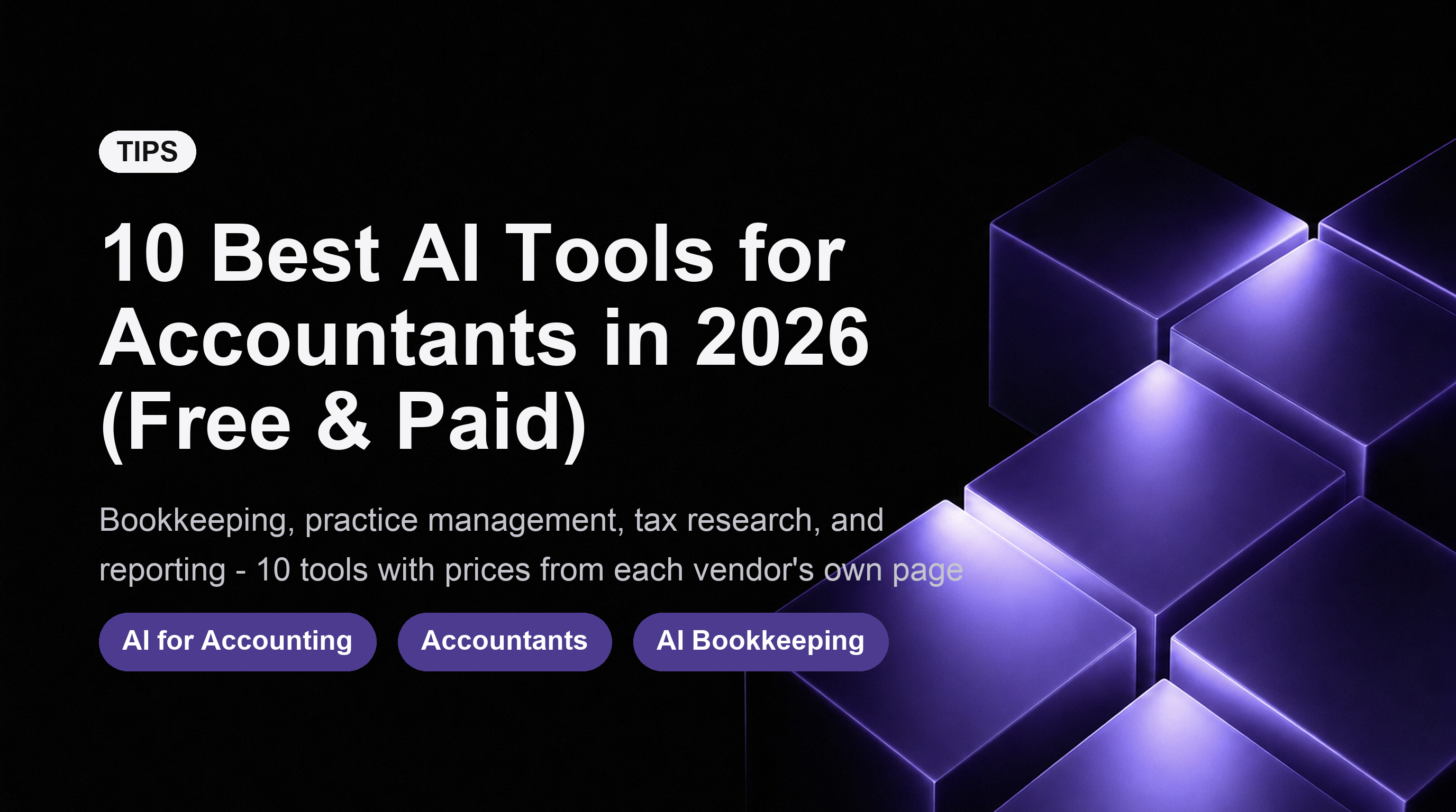 10 beste AI-tools voor accountants in 2026 (gratis & betaald)