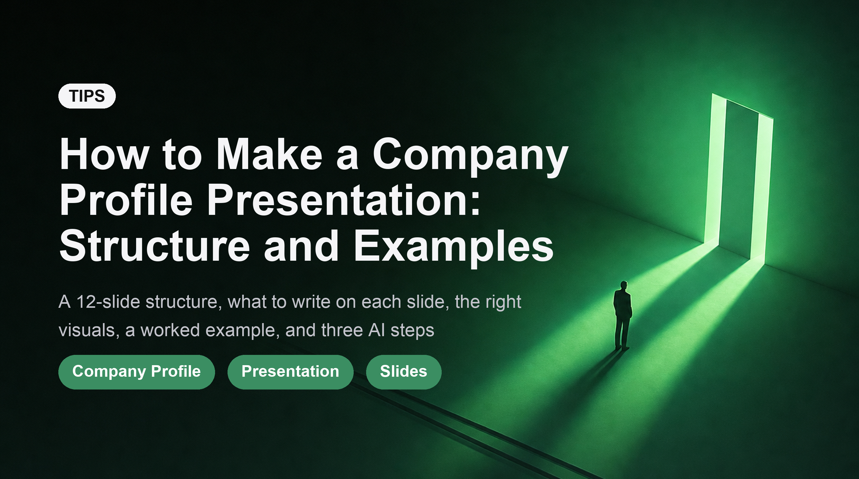 How to Make a Company Profile Presentation: Structure and Examples
